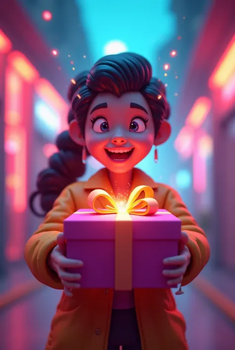 I want a flashy post to invite customers to buy and guarantee their surprise gift 