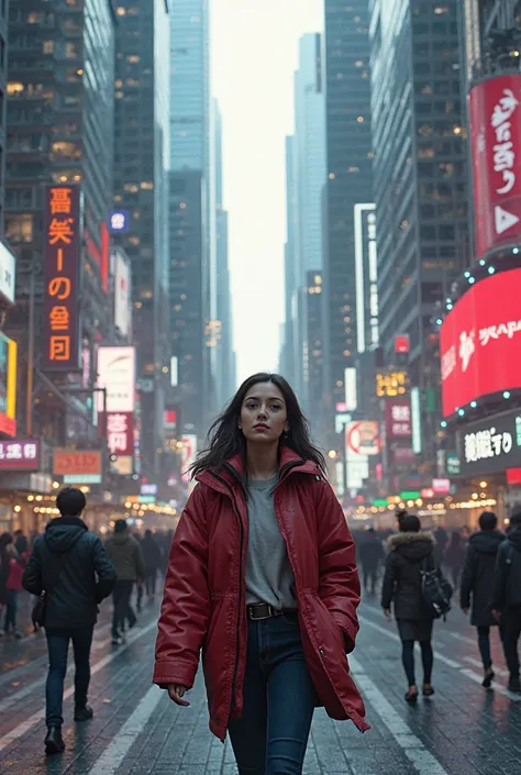 She is in the city of