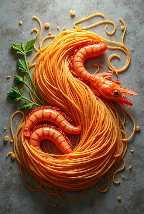 Create a 4 scale canvas print billboard,5x1 meter, Thread " seafood Gia Hung " .  Design , unique creation, wall art from seafoo...
