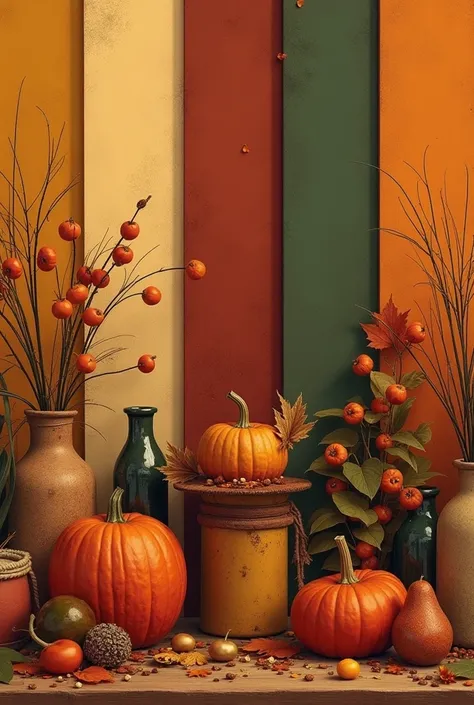 Make palettes 
Mustard
Army green
Burnt orange
terracotta
toffee
Coral
Golden
Mulled wine
