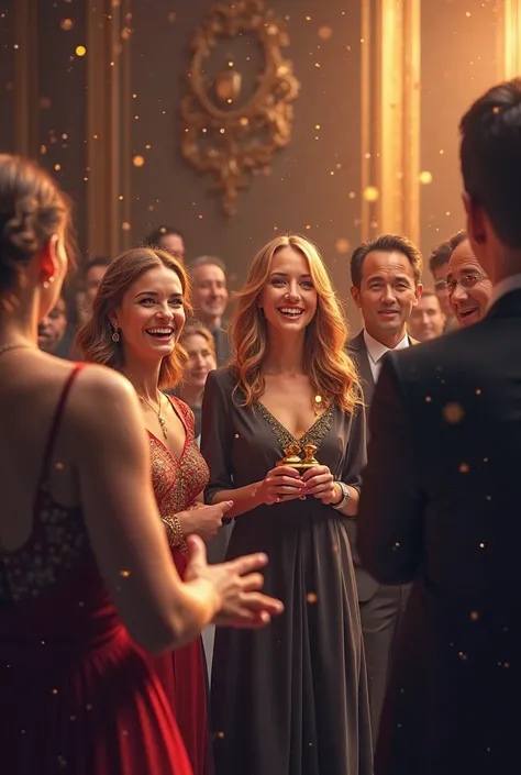 What is the result of the announcement of the award?