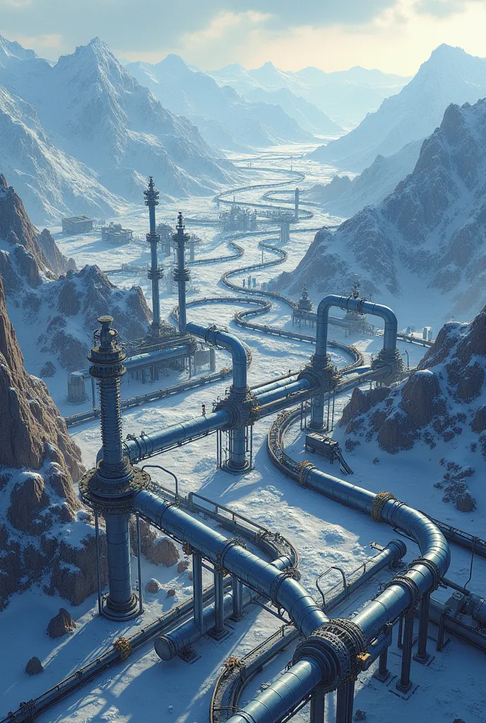 Gazprom gas network