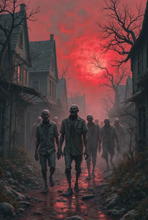Zombies in the evil village