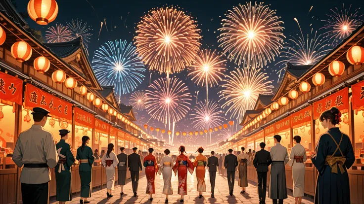 Fireworks Festival of Japan Fireworks Festival