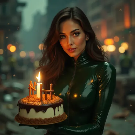 Ultra-realistic digital art of a woman inspired by Sam (Totally Spies), rosto Angelical,rosto bonito,com pele clara, rosto arred...