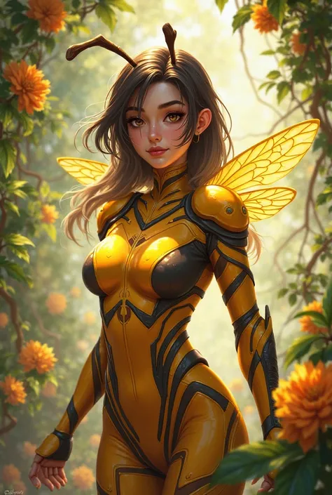Create a bee-themed League of Legends-based tumblr profile picture
