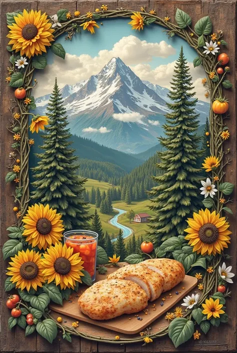 hello I want the cover of my business it's called self-service the little saw of Cenaida that bears the image of the Sierra Neva...