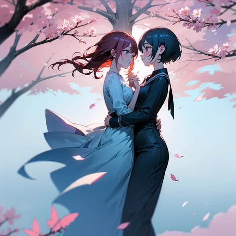 top quality, Inspiring, Delicate depiction, Holding hands, Gently Overlapping Fingers, Warm Skin Touching, soft sunshine, Happy ...
