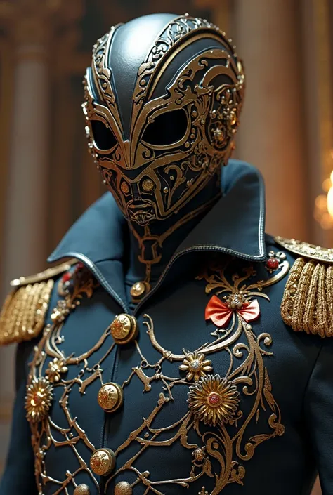 I would like an image of an OC where he wears a mask identical to that of the character Wrench from the game Watch Dogs and a mi...