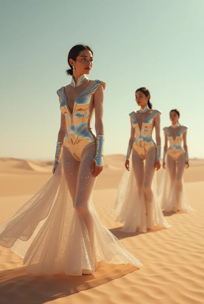 Picture: Images of idols, desert scene