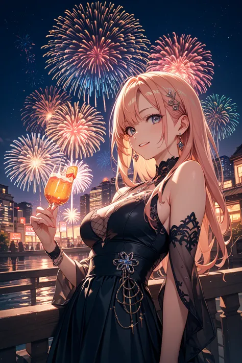 fireworks display