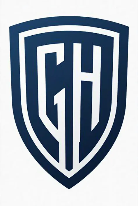 Generate the shield of an Argentine football team with the initials of C. a. l. H Y that the background is transparent