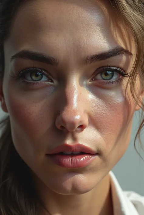 Show facial features and filter the image in high quality