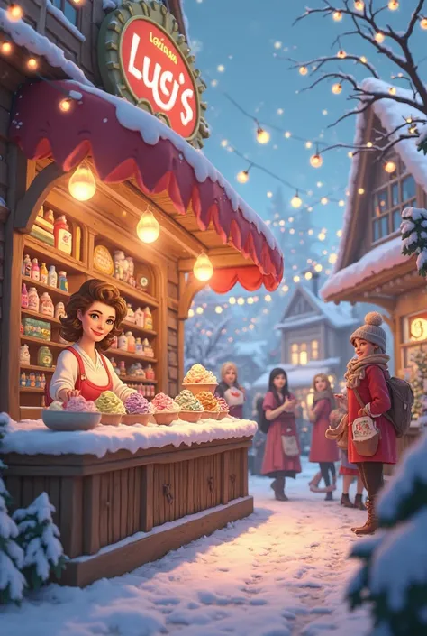 Luci ice cream shop