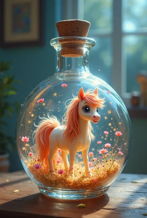 Una botella de pony