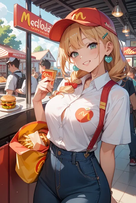 McDonald's Clerk、big boobs、Panchira、My heart is overflowing、Jerk Jerk