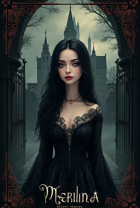 An invitation to watch the Netflix series Merlina for my girlfriend