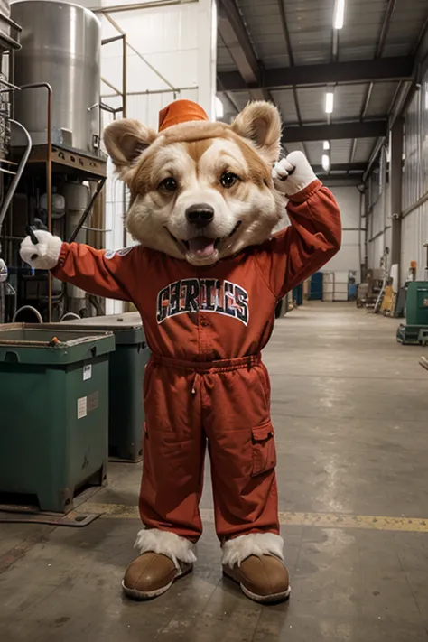 Industrial mascot