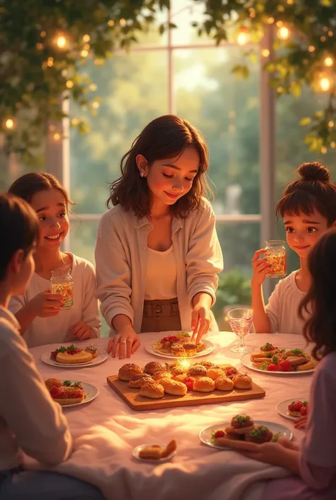 How does Lila's kindness contribute to the overall success of the indoor picnic ??vnvbn