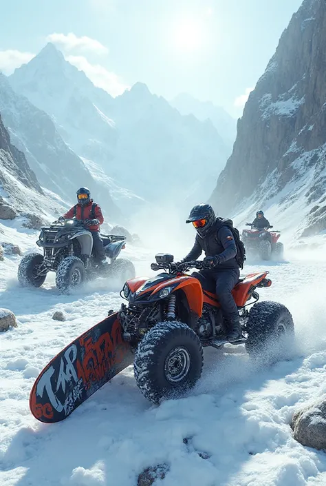 Sapboard and ATVs