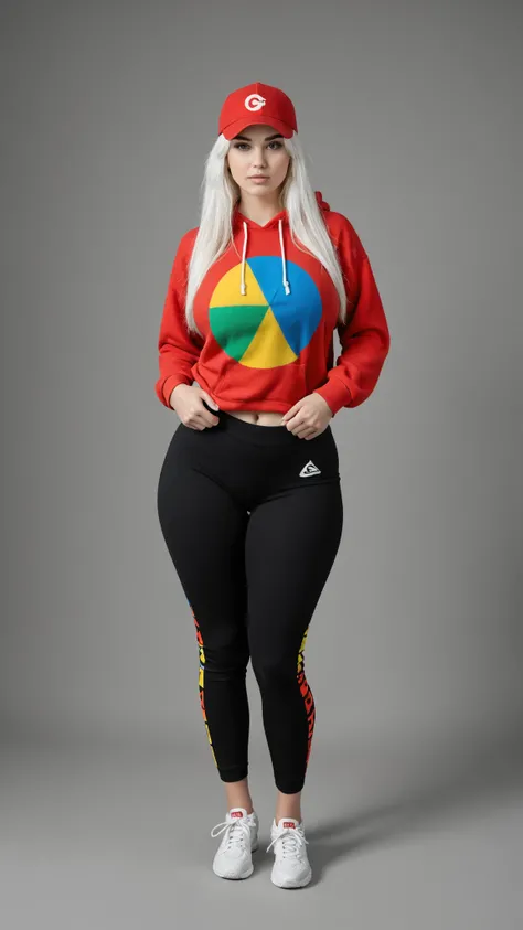 Red cotton hoodie, black sports pants made of soft cotton fabric with different shapes of different anime drawings. Hope, very s...