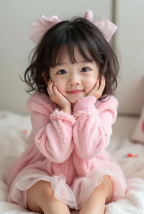 Japanese kawaii, 5-year-old children have the personality of Kang An-ai who likes stalkers who are crazy about men and likes ski...