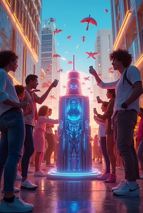 Let it be an advertising image