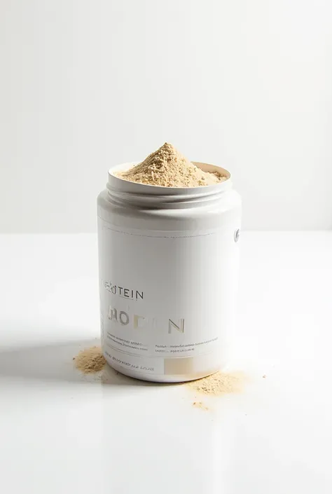 I want you to create a photo of protein powder in  e-comerce store 
