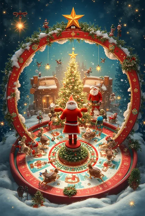 I need to create a Christmas Advent Roulette. There are 4