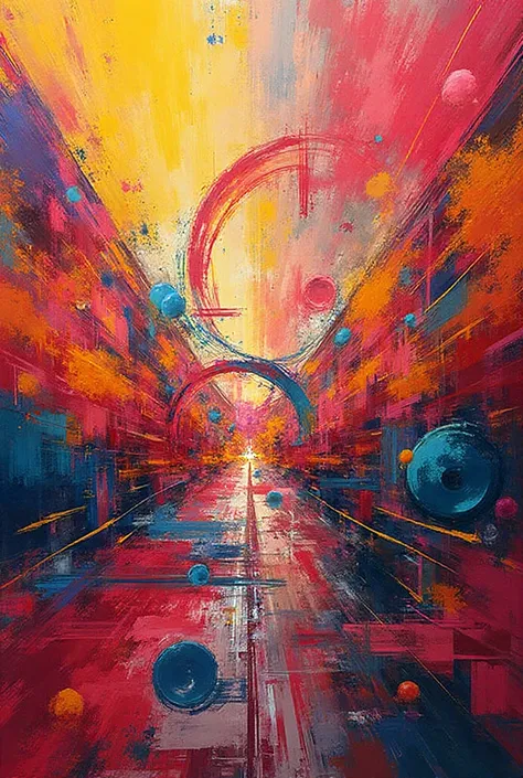 con color