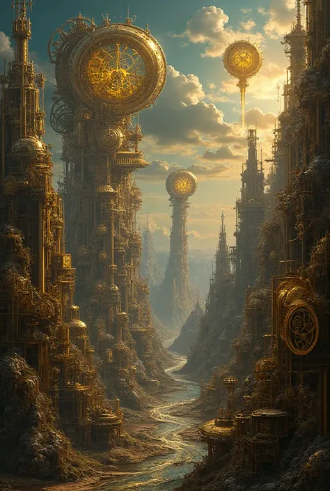 Paint the Clock World: giant gears turn across the sky, floating golden clocks drift like lanterns, and rivers run with polished...