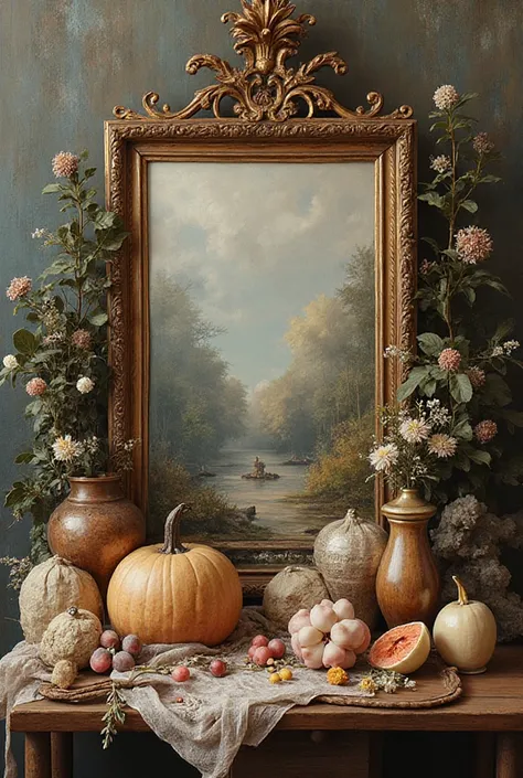 I need to generate a compositional still life with a photo in order to paint. The requirements are that it is not figurative , o...