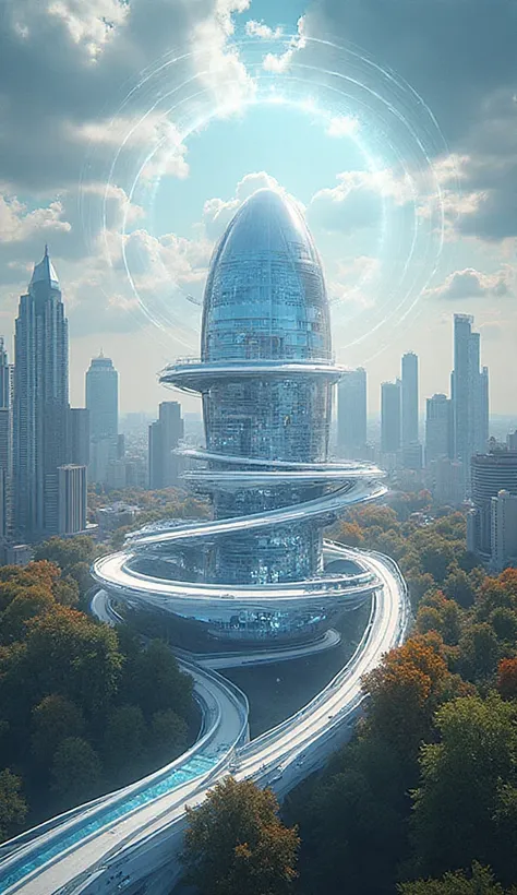 photo shoot，  post-production with ultraphotorealism， Hyper-detail ，Ultra wide-angle photography，24th century，Moscow city (Russi...