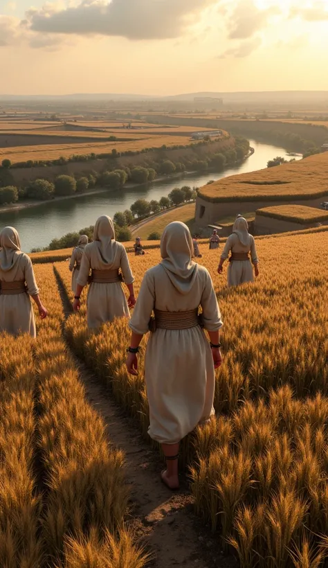 Mesopotamia age era,(prehistoric age era:1.6), ((Realistic cinematography best cinematic angle depth intense details of realisti...