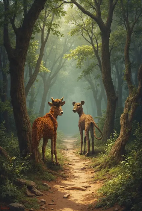 *Khargosh aur Tota*

Ek hara-bhara jungle tha jahan ek chhota sa khargosh aur ek rang-biranga tota rehte thay.
Khargosh bohat me...