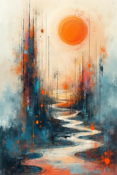 without people, Let it be something abstract 