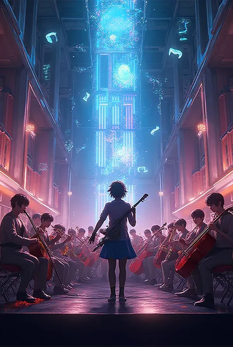 Jazz anime orchestra
