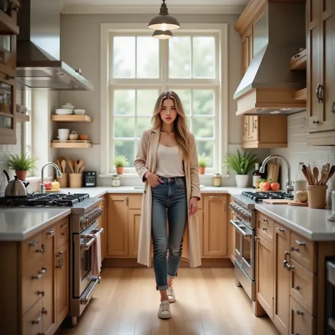 Zala！Think of、Wide々kitchen space、Let's paint a beautiful picture in a