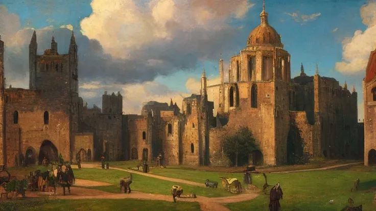 Medieval era painting