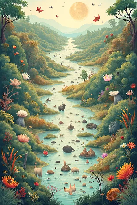 An infographic on biodiversity