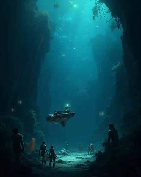 subterranean expedition, 20000 miles under the sea, atlantis, fantasy, magical discovery