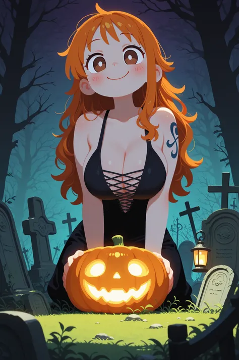 cinematic graveyard scene, realistic detailed tombstones, overgrown grass, heavy mist, dramatic moonlight, volumetric lighting, ...