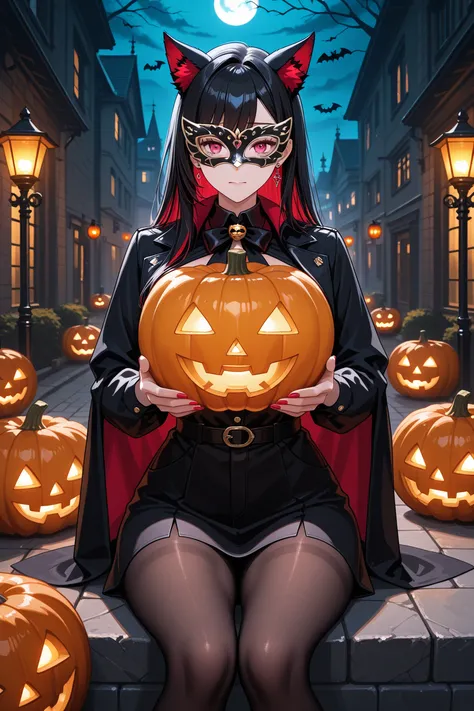 Halloween costume scary night. ازياء تنكرية. ghosts . Halloween masquerade mask . Halloween pumpkin lamps