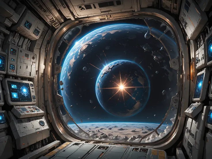 (masterpiece, detailed:1.2),amazing quality,hyper-detailed,disney pixar style,High Quality, Sci-fi, 8K resolution, Living Module...