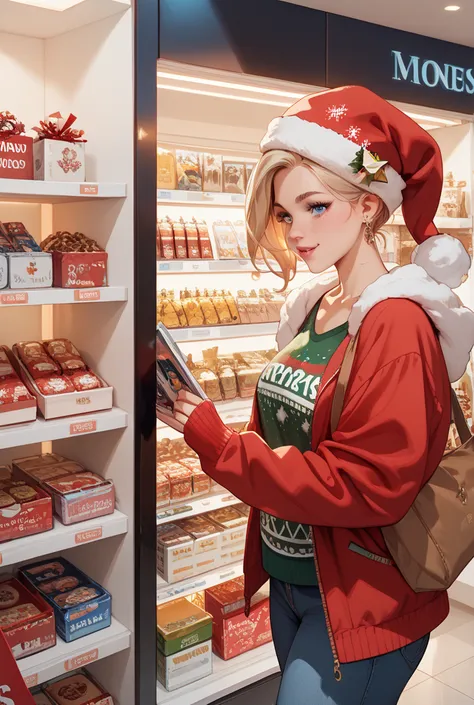 Christmas Clothing store Hotels flashy