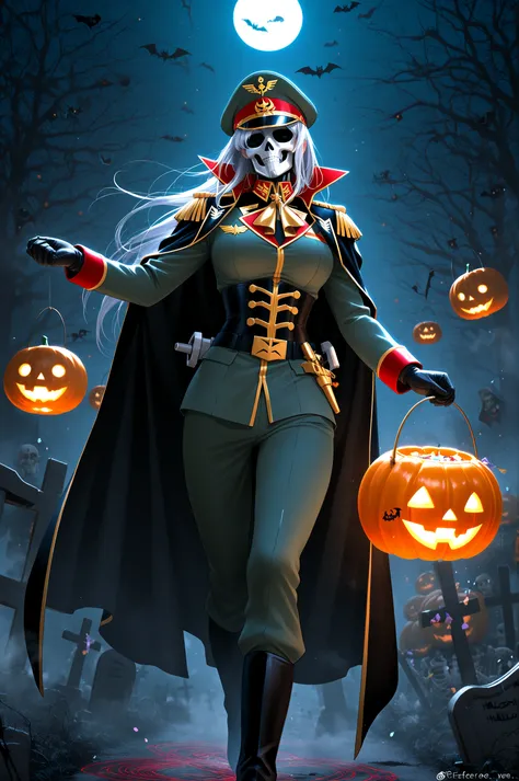 Halloweenの夜、A Graveyard Where Fog Rains、the corset strings begin to break、A fake Mahti who has become a ghost dancing、Old Milita...