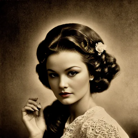 Gone with the Wind America sepia beauty