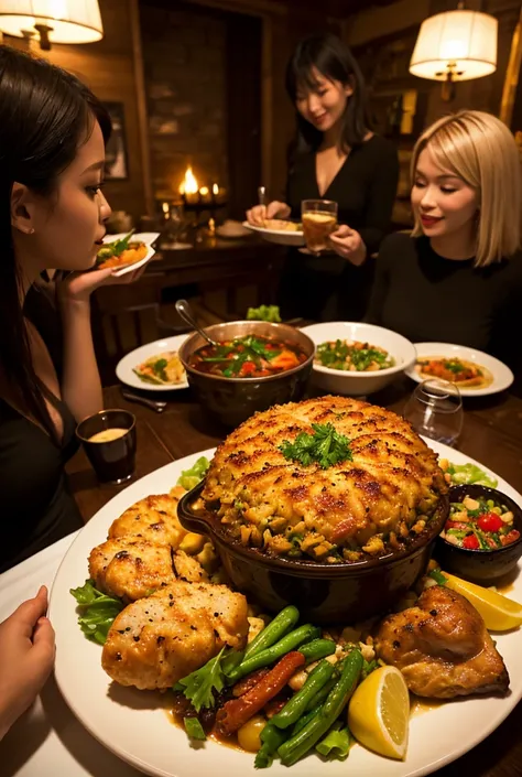 Today's Theme is "The Best Dinner"
More than just a dinner, it's a feast where all five senses surrende