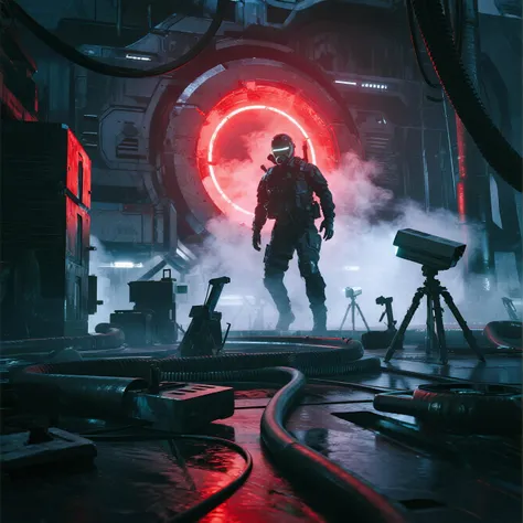 Mission Impossible infiltration scene