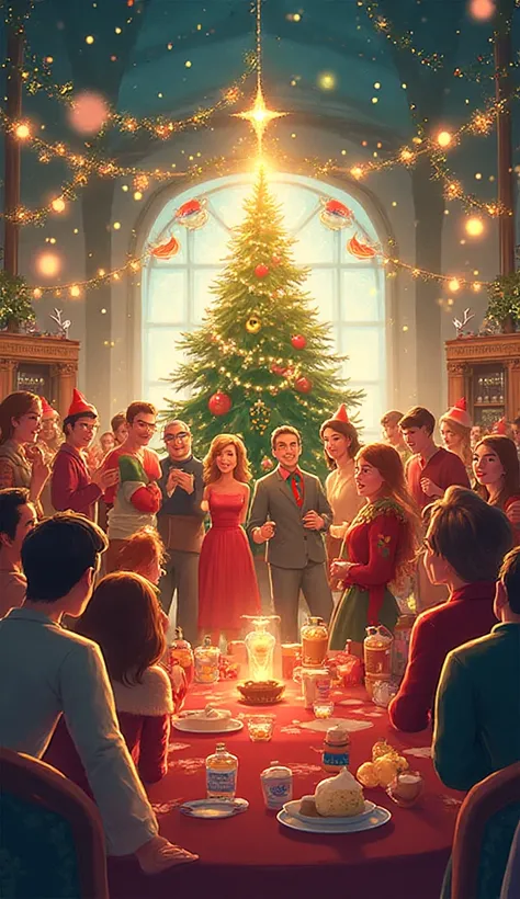 Create Christmas Party Poster